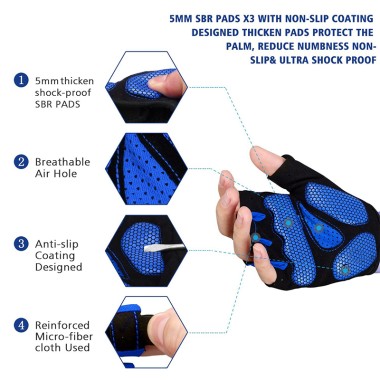 Casual Sports & Racing Breathable Non-slip Gloves