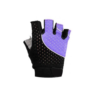 Color-Block Slip-On Gloves — Breathable & Sweat-Wicking