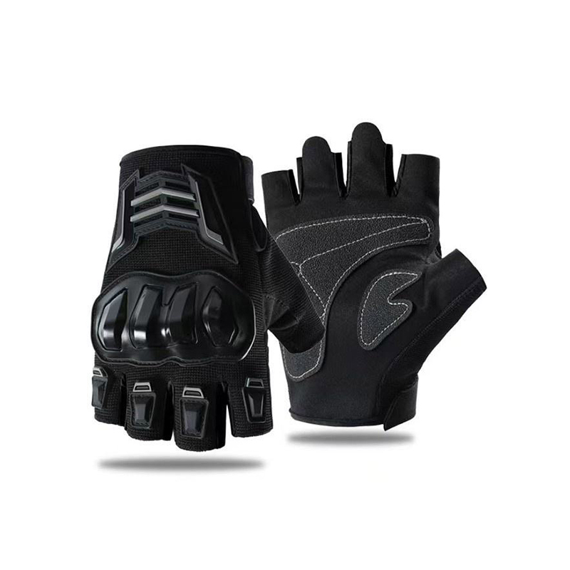 Breathable Non-slip Fingerless Motorcycle Riding Gloves Breathable Non-slip Fingerless Motorcycle Riding Gloves
