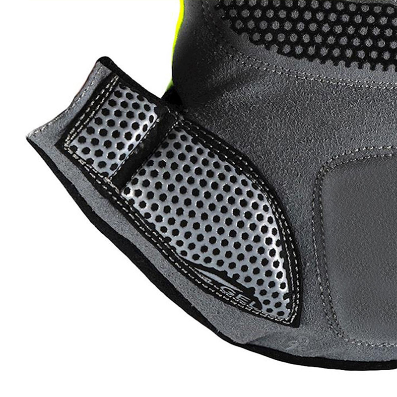 Yellow-Gray Half-Finger Non-Slip Cycling Gloves Yellow-Gray Half-Finger Non-Slip Cycling Gloves