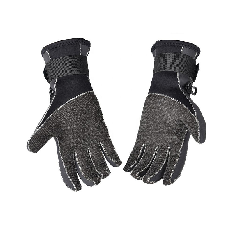 Color-block High-stretch Rubber Diving Gloves Color-block High-stretch Rubber Diving Gloves