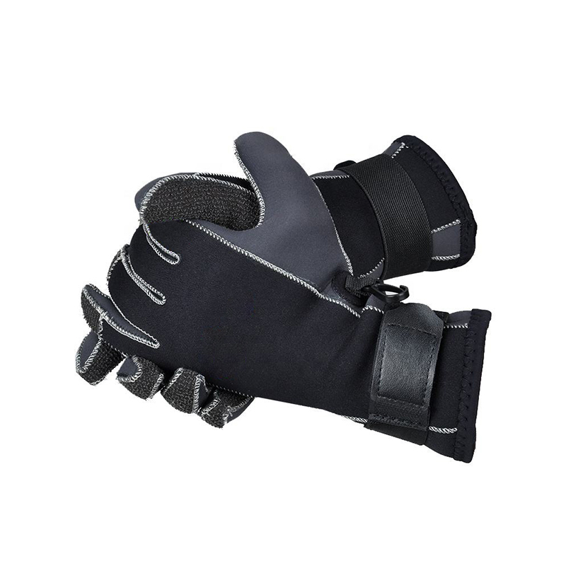 Color-block High-stretch Rubber Diving Gloves Color-block High-stretch Rubber Diving Gloves