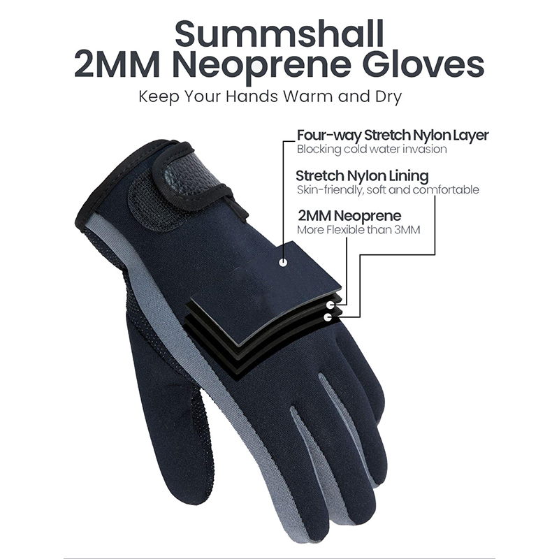 High-Stretch 3mm Bonded Diving Gloves High-Stretch 3mm Bonded Diving Gloves
