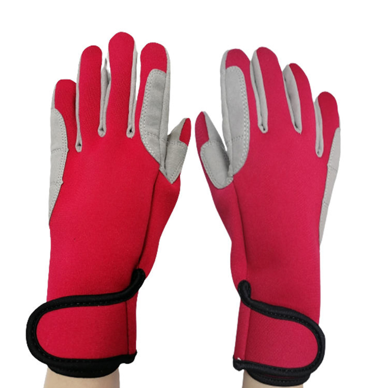 Color-block 2mm Anti-scratch Rubber Diving Gloves Color-block 2mm Anti-scratch Rubber Diving Gloves
