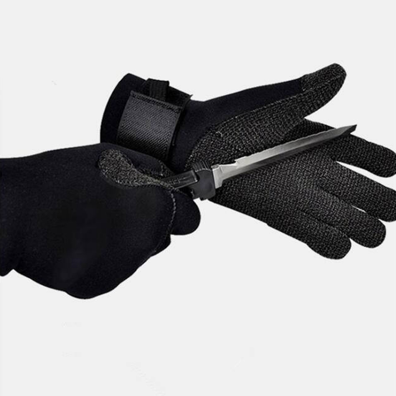3mm Black Wear-Resistant Non-Slip Diving Gloves 3mm Black Wear-Resistant Non-Slip Diving Gloves