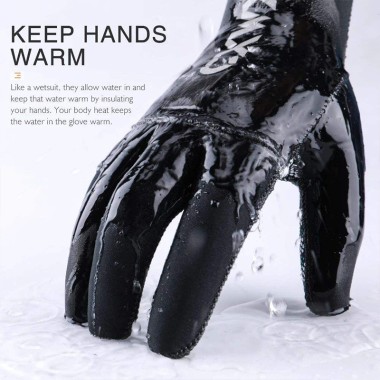 3mm Custom Neoprene Diving Gloves