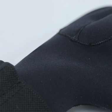 Blue Rubber Diving Gloves with Buckle Strap