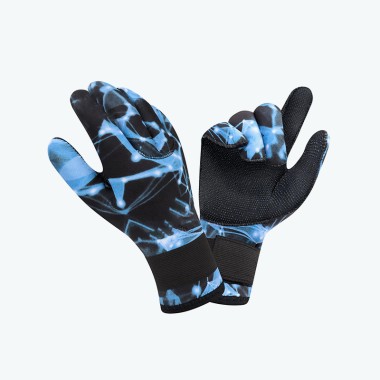 Colorful Velcro Diving Gloves