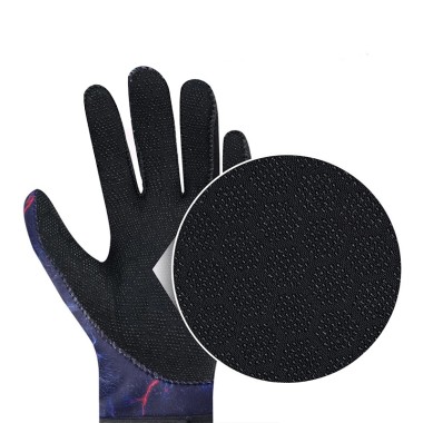 Colorful Velcro Diving Gloves