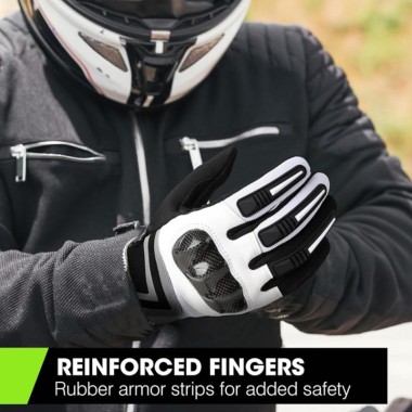 Anti-Static Full-Finger Motorcycle Riding Gloves