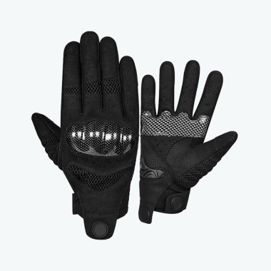 Impact-Resistant Shock-Absorbing Breathable and Windproof Full-Finger Gloves