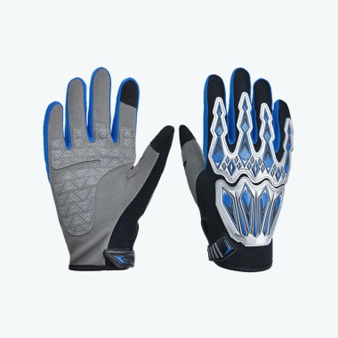 Outdoor Color-Block Non-Slip Off-Road Racing Gloves