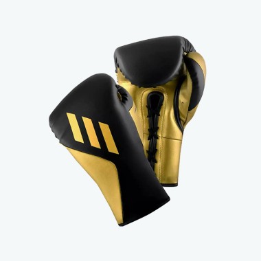 High-Quality Lace-Up Leather Boxing Gloves