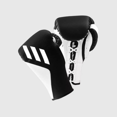 High-Quality Lace-Up Leather Boxing Gloves