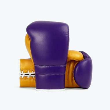 Premium Genuine Leather Lace-up Boxing Gloves