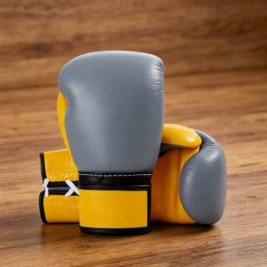 Professional Genuine Leather Boxing Gloves for Adults