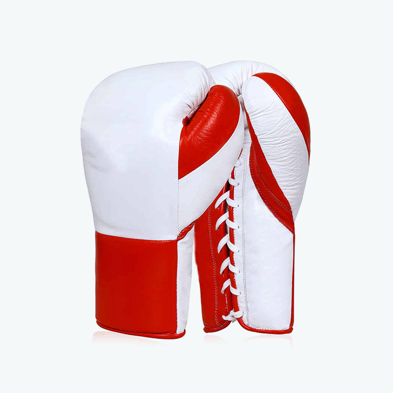 Personalized Lace-Up Boxing Training Gloves