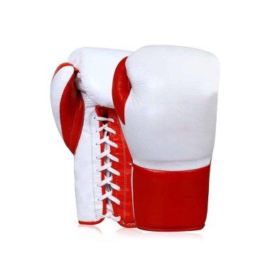 Personalized Lace-Up Boxing Training Gloves