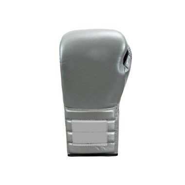 Solid-Color Genuine Leather Lace-Up Boxing Gloves