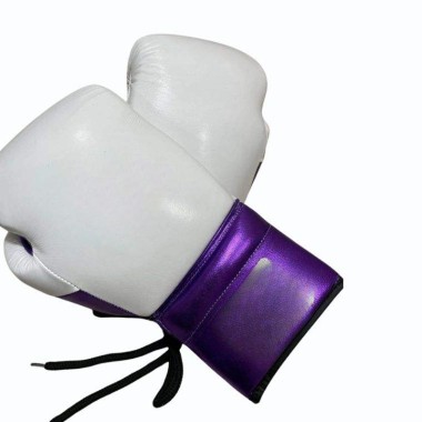 Luxury Professional Cowhide Lace-Up Boxing Gloves