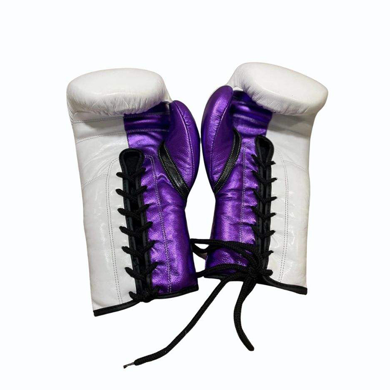 Luxury Professional Cowhide Lace-Up Boxing Gloves Luxury Professional Cowhide Lace-Up Boxing Gloves