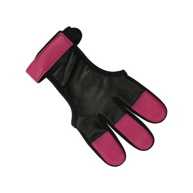 Outdoor Genuine Leather Three-Finger Sports Gloves
