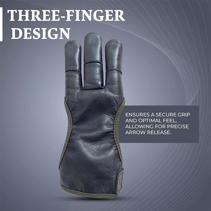 Adjustable-Strap Non-slip Breathable Shooting Gloves Adjustable-Strap Non-slip Breathable Shooting Gloves