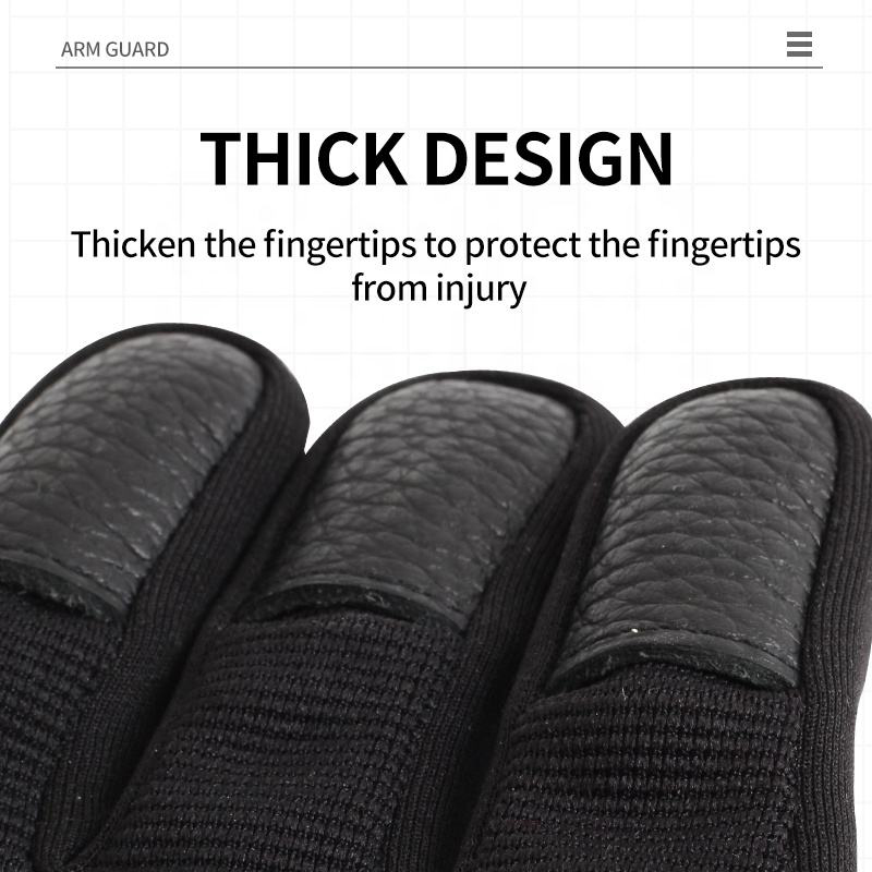 Two-Tone Stylish Three-Finger Archery Glove Two-Tone Stylish Three-Finger Archery Glove