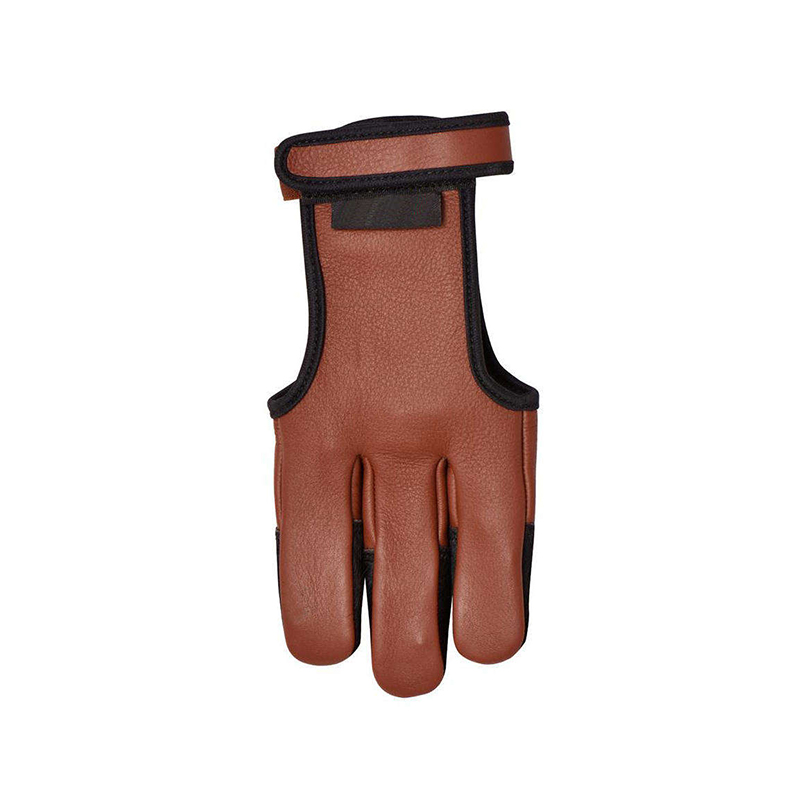 Genuine Leather Shooting Gloves with Reinforced Fingertips Genuine Leather Shooting Gloves with Reinforced Fingertips