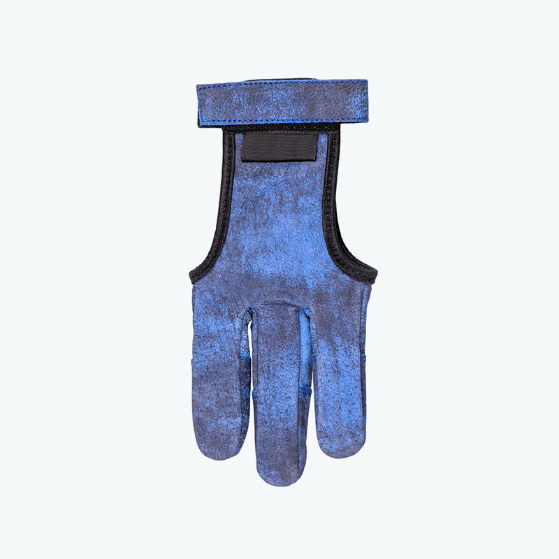 Blue Three-Finger Hunting and Shooting Gloves Blue Three-Finger Hunting and Shooting Gloves