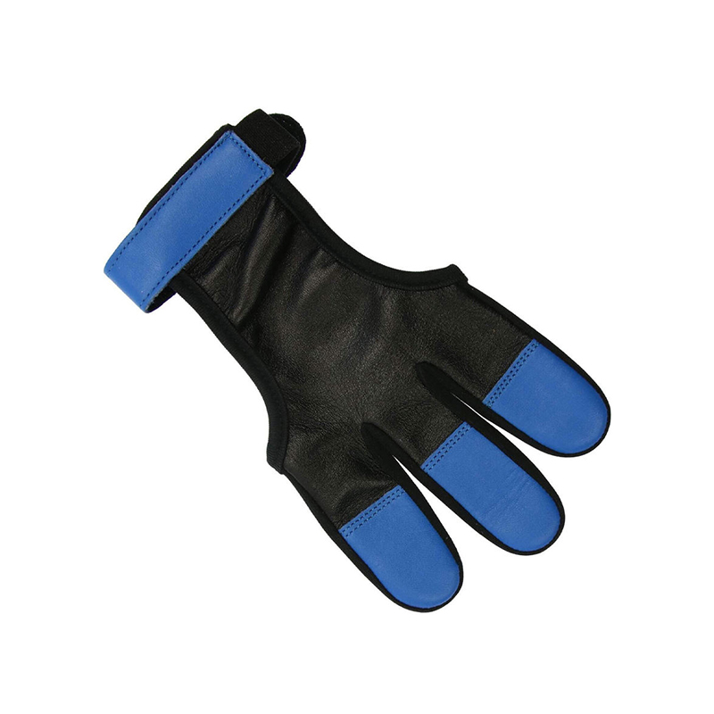 Blue Three-Finger Hunting and Shooting Gloves Blue Three-Finger Hunting and Shooting Gloves