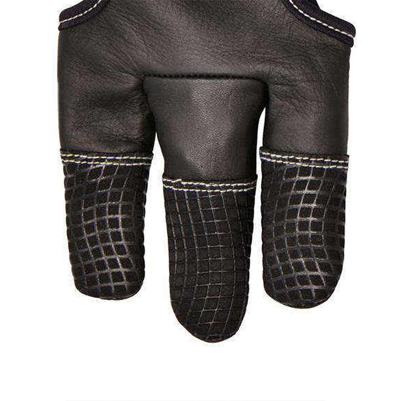 Premium Black Leather Shooting Gloves Premium Black Leather Shooting Gloves