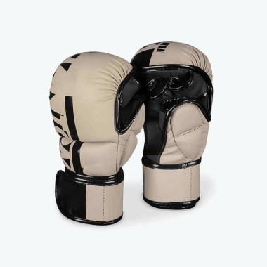High-Quality Brown PU Training Boxing Gloves