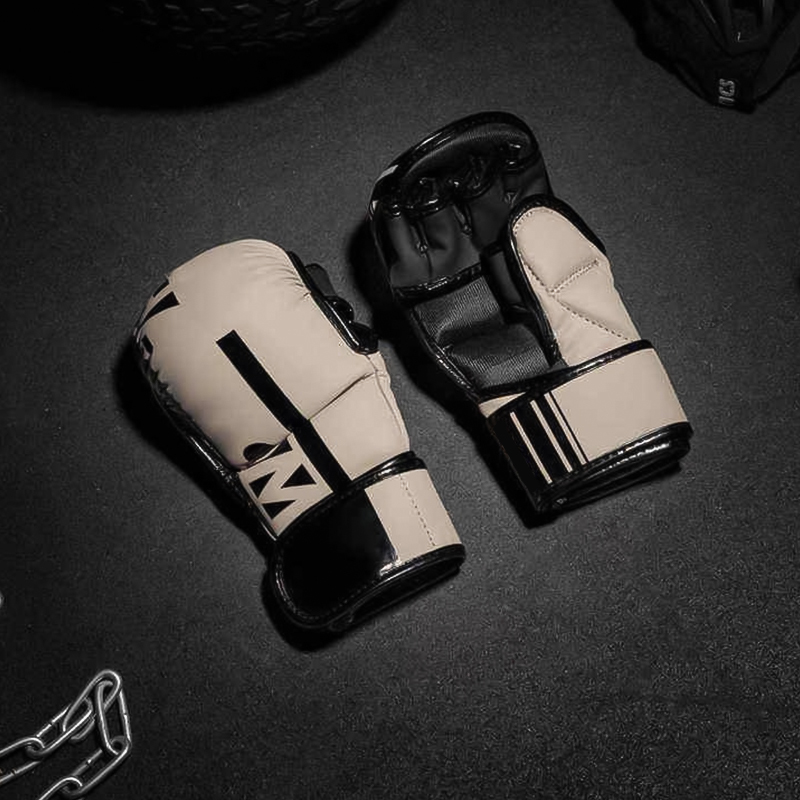High-Quality Brown PU Training Boxing Gloves High-Quality Brown PU Training Boxing Gloves