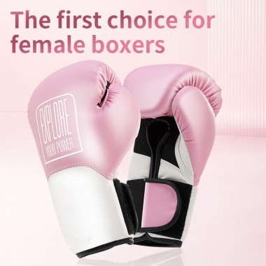 Leather Casual Training Boxing Gloves