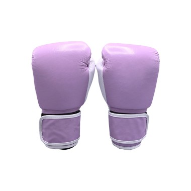 Purple Breathable Boxing Training Gloves