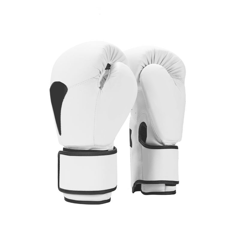 Beige PU Leather Boxing Training Gloves Beige PU Leather Boxing Training Gloves