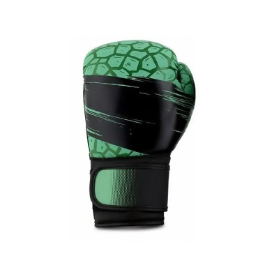Black and Green Plaid Boxing Training Gloves