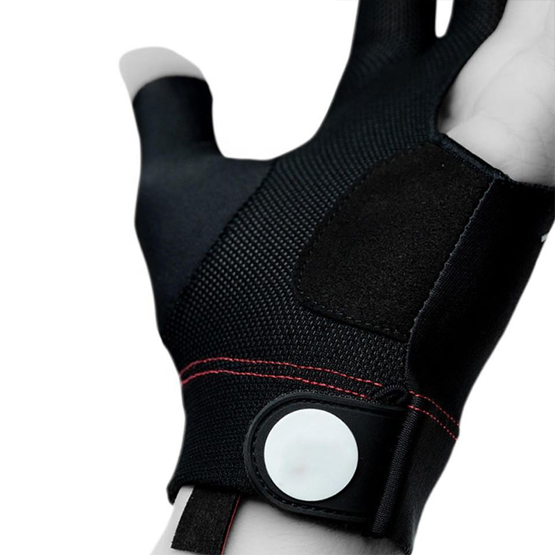 Sport Elastic Absorb Sweat 3 Fingers Billiard Gloves Sport Elastic Absorb Sweat 3 Fingers Billiard Gloves