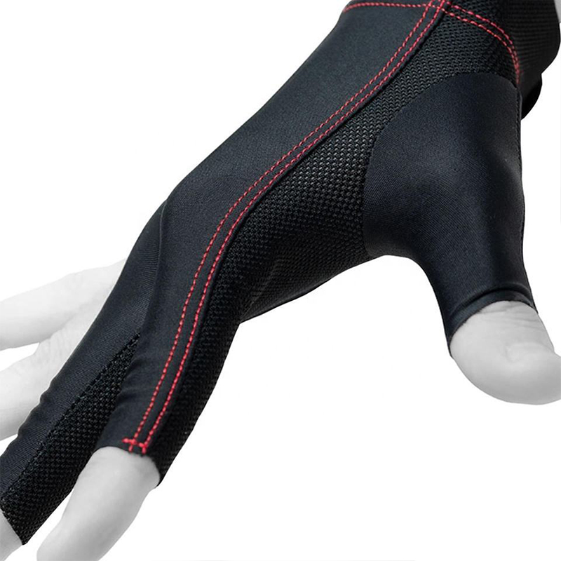 Sport Elastic Absorb Sweat 3 Fingers Billiard Gloves Sport Elastic Absorb Sweat 3 Fingers Billiard Gloves