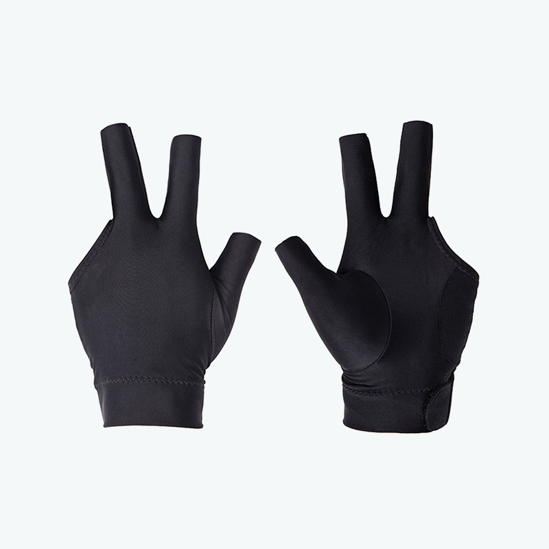 Simple Black Three-Finger Billiard Glove Simple Black Three-Finger Billiard Glove