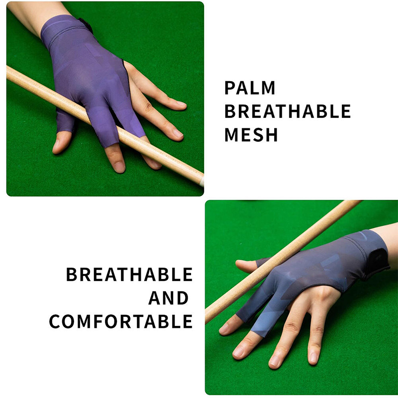 Green Three-Finger Snooker Glove Green Three-Finger Snooker Glove