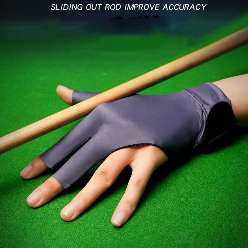 Breathable and Durable Grey Snooker Glove Breathable and Durable Grey Snooker Glove