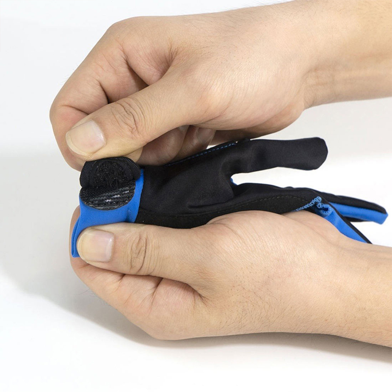 Three-Finger Two-Tone Velcro Snooker Glove Three-Finger Two-Tone Velcro Snooker Glove