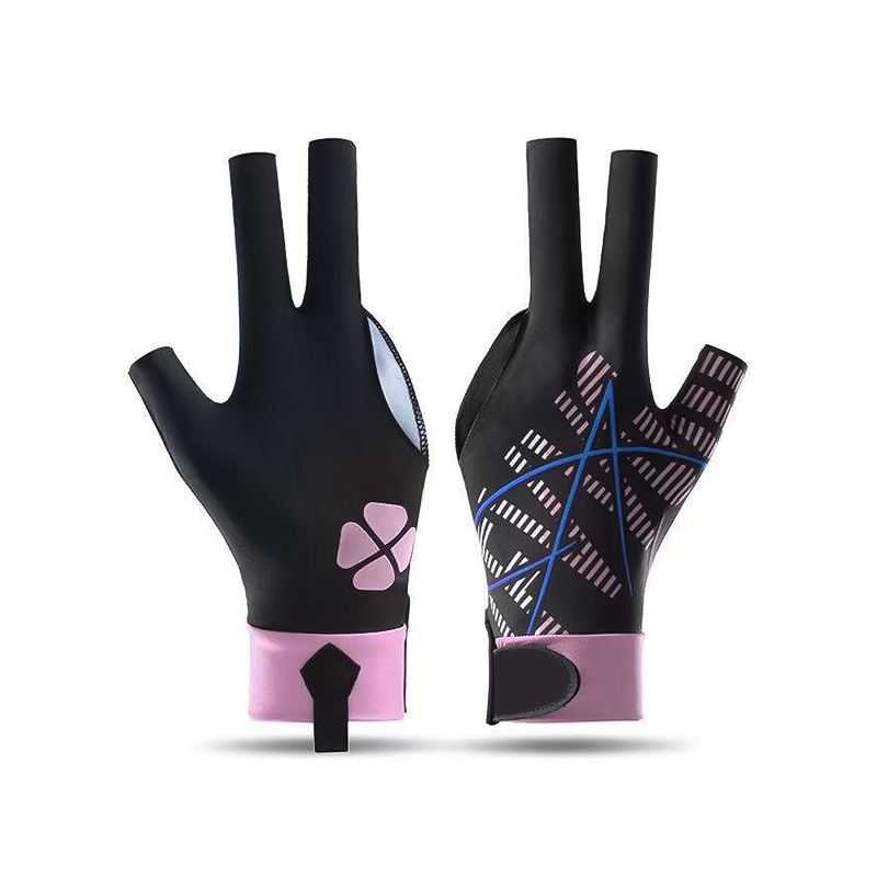 Two-Tone Patterned Non-Slip Billiard Glove Two-Tone Patterned Non-Slip Billiard Glove