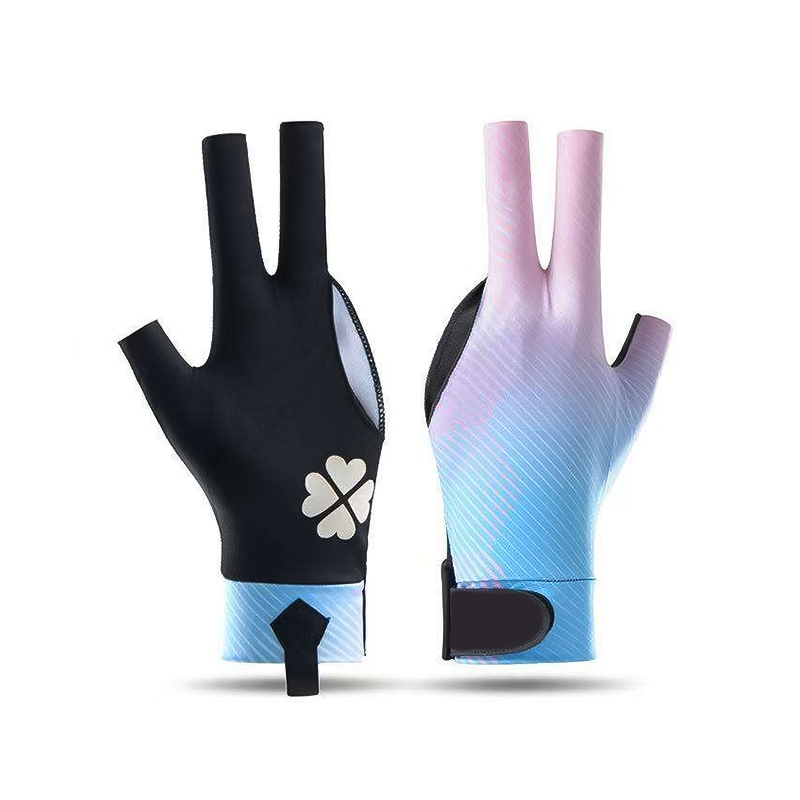 Two-Tone Patterned Non-Slip Billiard Glove Two-Tone Patterned Non-Slip Billiard Glove