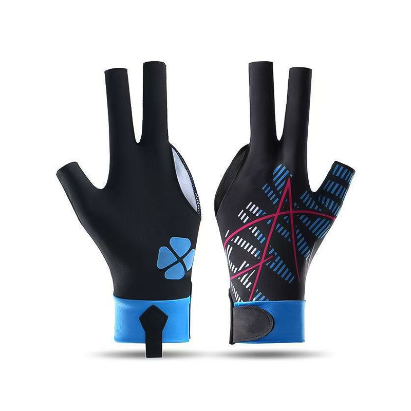 Two-Tone Patterned Non-Slip Billiard Glove Two-Tone Patterned Non-Slip Billiard Glove