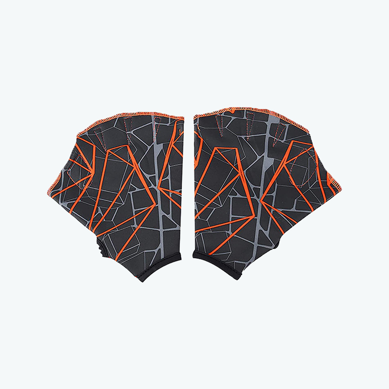 Color-Block Striped Non-Slip Diving Gloves