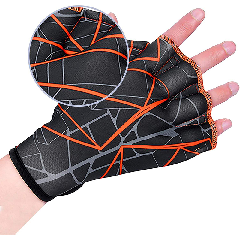 Color-Block Striped Non-Slip Diving Gloves Color-Block Striped Non-Slip Diving Gloves